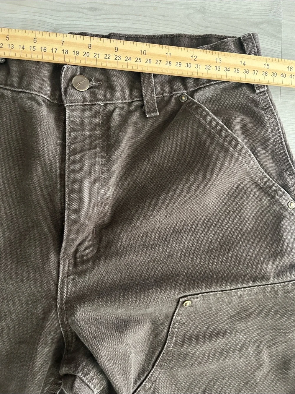 Carhartt 31-30 Brown Carpenter Pants